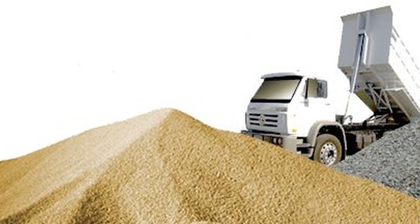 Areia fina média e grossa